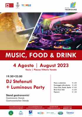 Music food & drink agosto 2023